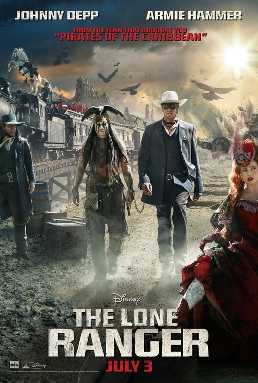 Four The Lone Ranger International Character Posters 01