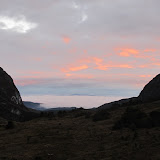 Trikora - sunrise from cave camp (Ricky Munday, Dec 1, 2010)