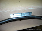 Angle bracket in back