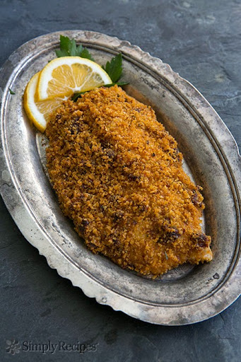 Baked Tilapia with Sun-dried Tomato Parmesan Crust on Simply Recipes