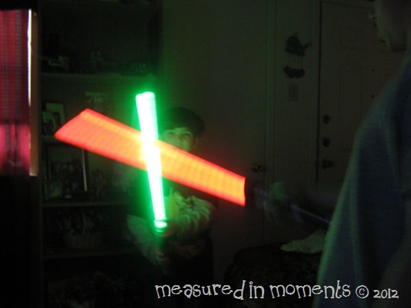 Light saber battles pic 1