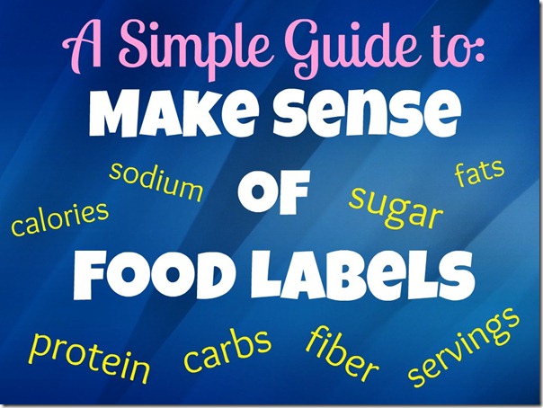 food labels food labels