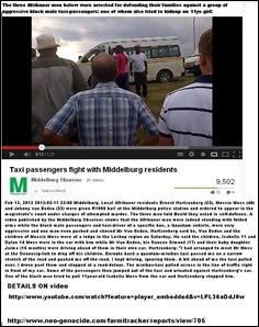 MIDDELBURG AFRIKANERS ARRESTED FOR DEFENDING FAMILIES FROM AGGRESSIVE BLACK TAXI PASSENGERS MIDDELBURG AFRIKANERS ARRESTED FOR DEFENDING FAMILIES FROM AGGRESSIVE BLACK TAXI PASSENGERS