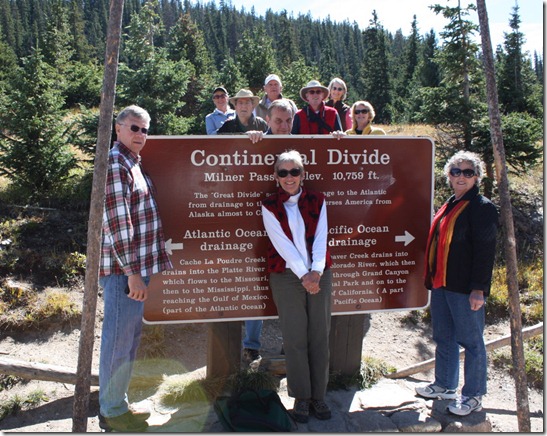 group at continental divide