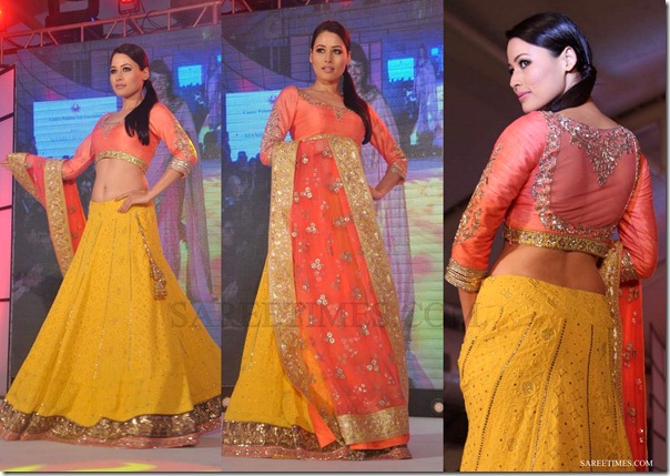 Manish_Malhotra_Pink_Lehenga_Style_Saree