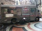 A truck with sweet treats as you leave.