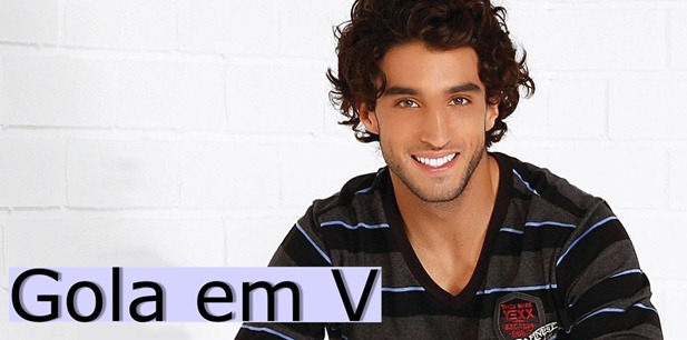 Gola em V Gola em V