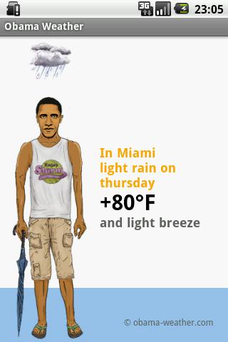 Obama Weather
