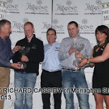 2013 Stages Rally prizegiving  R. Cassidy
