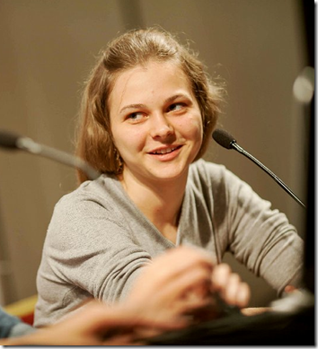 Anna Muzychuk, SLO, in third place