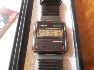 Which Watch Today...: Casio MN-210A - What's New