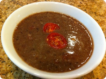 How to make black bean soup