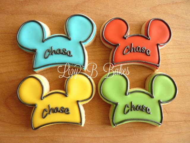 mickey mouse ear cookies