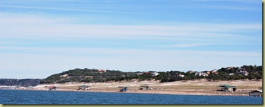 Lake Travis - Boats stranded