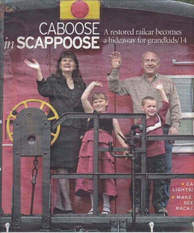 Caboose in Scappoose