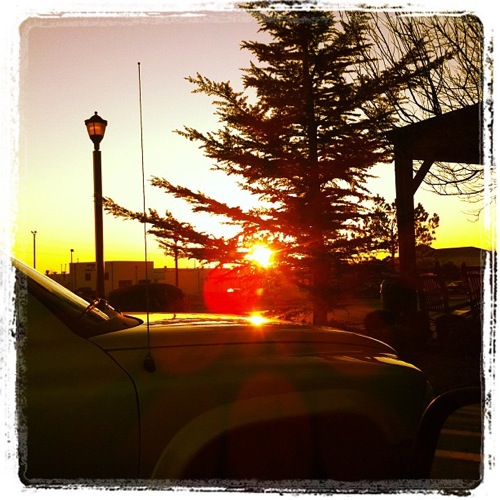 Sunrise in Oklahoma