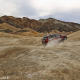 Cherry levantando poeira, hehehe! - 20 Mule Team Canyon-   Death Valley NP - Califórnia, EUA