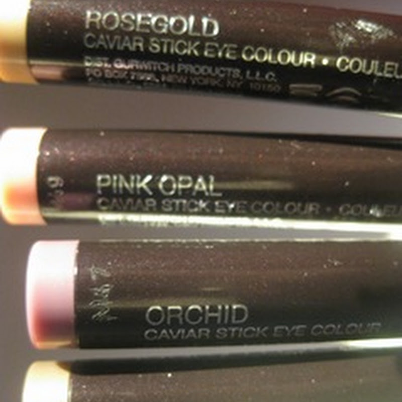 Laura Mercier Caviar Sticks Spring 2013: Pink Opal, Orchid, Rosegold &  Sandglow Review & Swatches | Strawberry Blonde