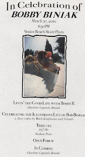 Bobby B's celebration of life @Venice Beach Skate Plaza