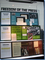 1532 Washington, D.C. - Newseum - First Amendment Gallery