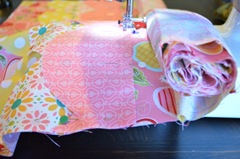 Roll as you go! Baby Quilt Tutorial