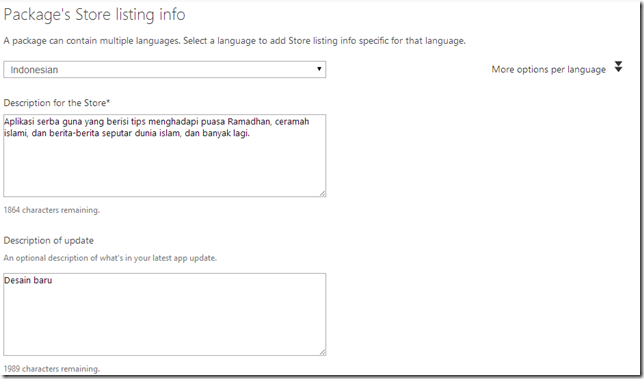 Publish aplikasi Windows Phone ke Store Publish aplikasi Windows Phone ke Store