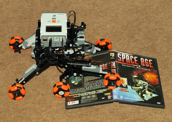 The Mars Rotacaster Rover Rocker Bogie Suspension