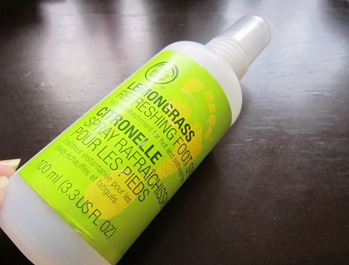 tbs lemongrass refreshing foot spray, bitsandtreats