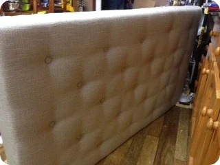 modern tufted headboard