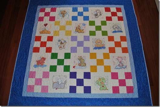 Angel Puppy Quilt 5