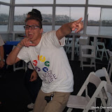 Shevet Chen with Larger then life kids on Yacht 10-13-10
