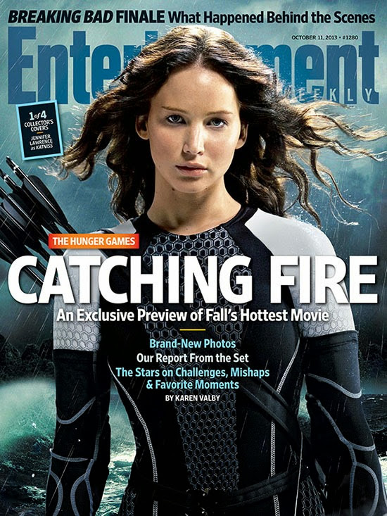 Az éhezők viadala Futótűz Entertainment Weekly borítók és IMAX videó 01