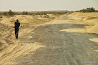 Disappearing road