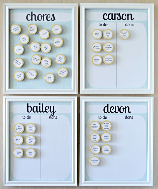 chore charts chore charts