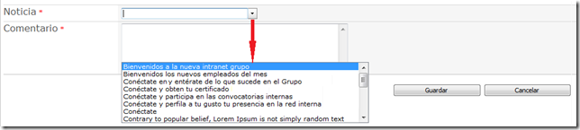 Error DropDownList