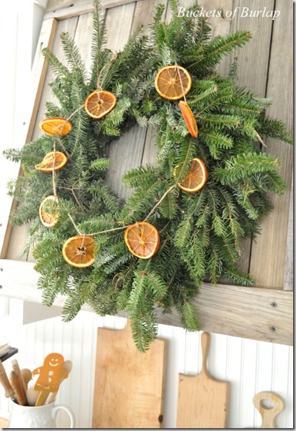 Kitchen wreath