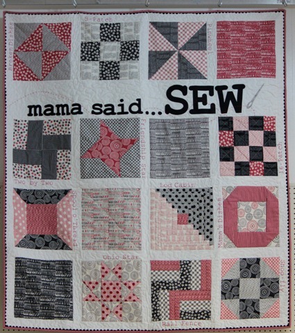 Mama Said Sew quilt kit & pattern