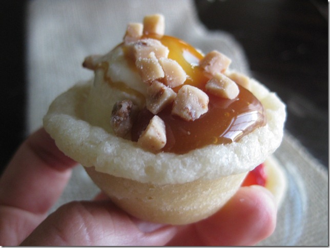 butterscotch ice cream cup