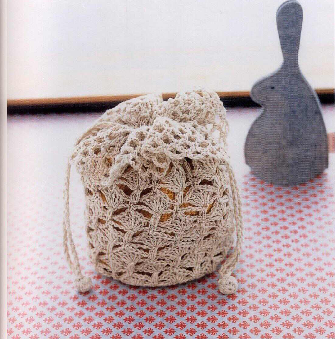 crochet lace bag