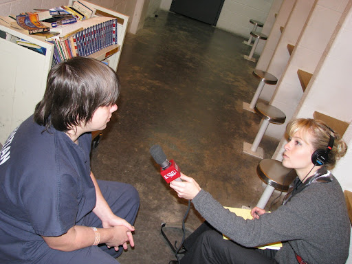 Jared Blacksher, of Chadwick, Missouri, talks to KSMU's Jennifer Moore in late November, 2010, about why he has not been appointed a public defender.