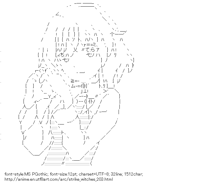 STRIKE WITCHES,Sanya V. Litvyak