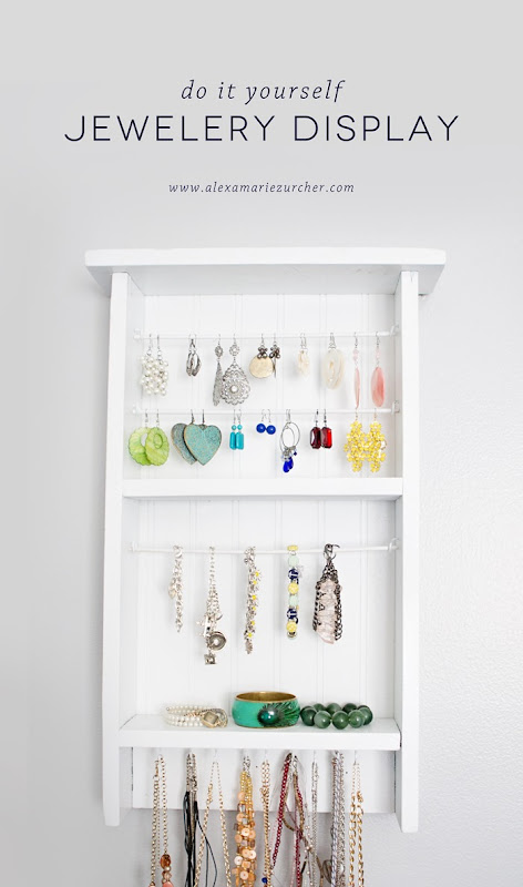DIY jewelry display, jewelry organizer DIY jewelry display, jewelry organizer