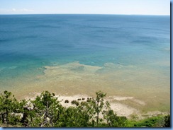 3371 Michigan Mackinac Island - Carriage Tours - view from the lookout at Arch Rock 3371 Michigan Mackinac Island - Carriage Tours - view from the lookout at Arch Rock