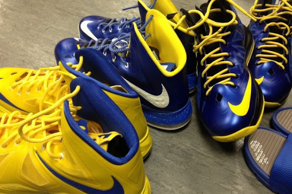 Golden State Warrior Draymond Green8217s LeBron X iD Collection
