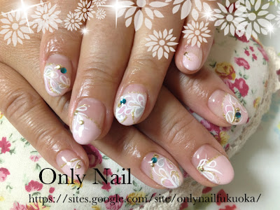 ４月１５日 出張ネイルサロン 自宅サロンでした。アクリルアートです。