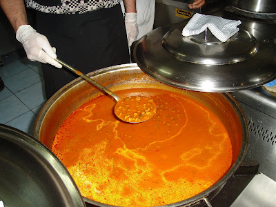 Day 7 : Konya; the baby okra soup in rich tomato sauce, very comforting!