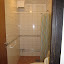 A full bathroom and shower