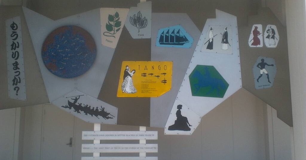 Here I stand: Oliver Wendell Holmes Mural