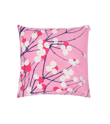 Lumimarja pillow sham.  The branch motif and colors are so beautiful.