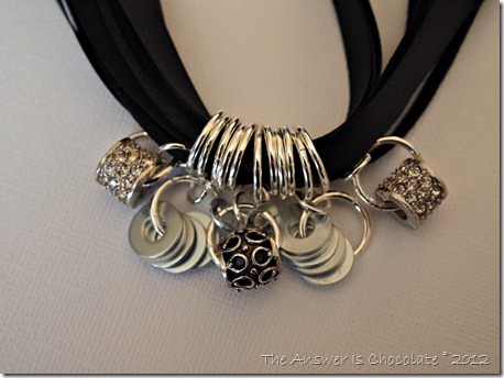 Ribbon Rings Necklace 